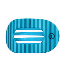 Load image into Gallery viewer, Large Round Flat Hair Clip - Splash Zone