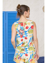 Load image into Gallery viewer, Tropical Picnic Sleeveless Top