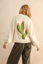 Load image into Gallery viewer, Cactus Button Front Cardigan