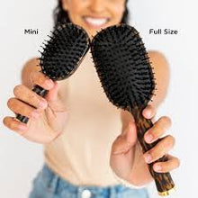 Load image into Gallery viewer, Mini Boar Hair Brush - Tortoise