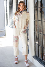 Load image into Gallery viewer, Carroll Patchwork Short Sleeve Jumpsuit