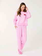 Load image into Gallery viewer, Pink Stripe PJ Set