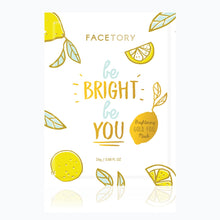 Load image into Gallery viewer, Be Bright Be You - Gold Foil  Face Mask