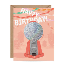Load image into Gallery viewer, Gumball Birthday Scratch-Off Card