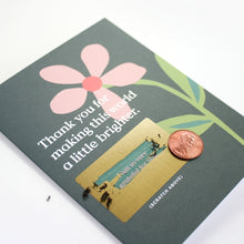 Load image into Gallery viewer, A Little Brighter - Thank You Scratch-Off Card