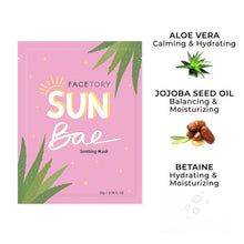 Load image into Gallery viewer, Sun Bae - Soothing Aloe Korean Beauty Face Mask