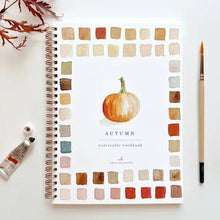 Load image into Gallery viewer, Autumn Watercolor Workbook