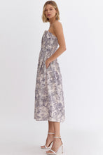 Load image into Gallery viewer, Toile Printed Strapless Dress

