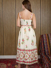 Load image into Gallery viewer, Floral Belted Midi Dress