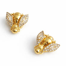 Load image into Gallery viewer, Crystal Bee Brooch Set