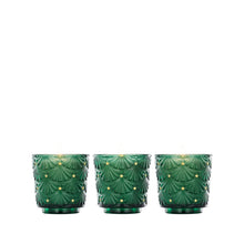 Load image into Gallery viewer, Noble Fir Garland Boxed Candle Trio