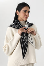 Load image into Gallery viewer, Tricia Triangle Scarf - Black