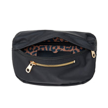 Load image into Gallery viewer, "Franny" Black Fanny Pack