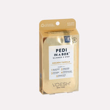 Load image into Gallery viewer, Pedi in a Box - Glimmer Golden Vanilla
