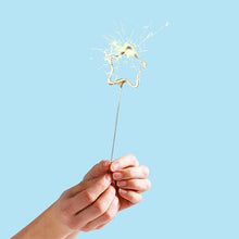Load image into Gallery viewer, Big Golden Sparkler Wand Star