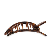 Load image into Gallery viewer, Large Square Flat Hair Clip - Tortoise