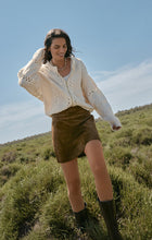 Load image into Gallery viewer, Ciera Suede Mini Skirt