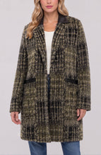 Load image into Gallery viewer, Long Sleeve Snap Front Sweater Coat