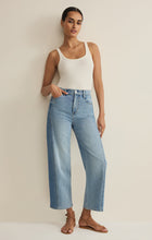 Load image into Gallery viewer, Luna Cropped Barrel Denim