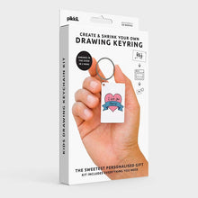 Load image into Gallery viewer, Little Drawing Keychain Kit