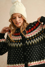 Load image into Gallery viewer, Fair Isle Cardigan