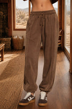 Load image into Gallery viewer, Drawsting Lounge Pants - Brown