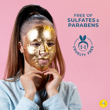 Load image into Gallery viewer, Be Bright Be You - Gold Foil  Face Mask