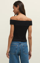Load image into Gallery viewer, Second Skin Off Shoulder Top - Black