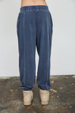 Load image into Gallery viewer, Drawstring Lounge Pants - Navy