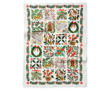 Load image into Gallery viewer, Christmastide Tea Towel