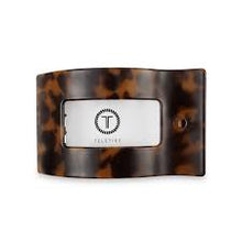 Load image into Gallery viewer, Medium Rectangle Flat Hair Clip - Tortoise