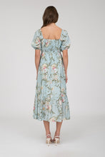 Load image into Gallery viewer, The Floral Frenzy Pleated Front Dress