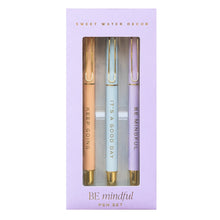 Load image into Gallery viewer, Metal Pens - Set of 3 - Be Mindful