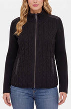 Load image into Gallery viewer, Long Sleeve Zip Front Quilted Jacket