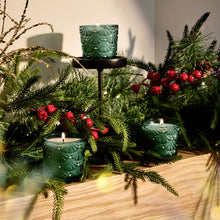 Load image into Gallery viewer, Noble Fir Garland Boxed Candle Trio