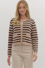 Load image into Gallery viewer, Celene Stripe Cardigan