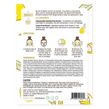 Load image into Gallery viewer, Be Bright Be You - Gold Foil  Face Mask