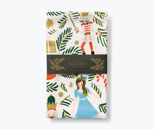 Load image into Gallery viewer, Christmas Tree & Nutcracker Tea Towel