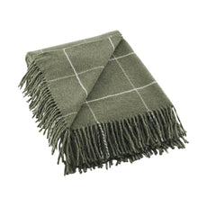 Load image into Gallery viewer, Green Cashmere-Like Throw Blanket - 50x60
