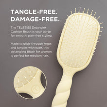 Load image into Gallery viewer, Detangler Hair Brush for Medium Hair - Tan