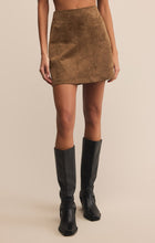 Load image into Gallery viewer, Ciera Suede Mini Skirt