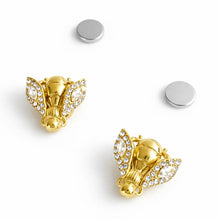 Load image into Gallery viewer, Crystal Bee Brooch Set