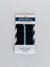 Load image into Gallery viewer, AWAREties Light Blue Stripe - Autism Awareness