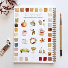 Load image into Gallery viewer, Autumn Watercolor Workbook