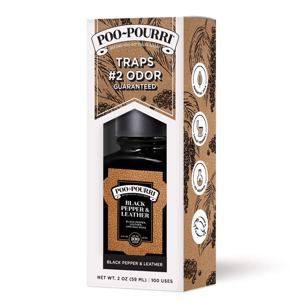 Black Pepper Leather Poo-Pourri – Cultivated