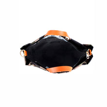 Load image into Gallery viewer, "Parker" Camo Nylon Tote with Leather Accents