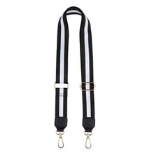 Load image into Gallery viewer, Adjustable Bag Strap - Black White Black