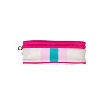 Load image into Gallery viewer, "Clara" Stripe Cosmetic Bag