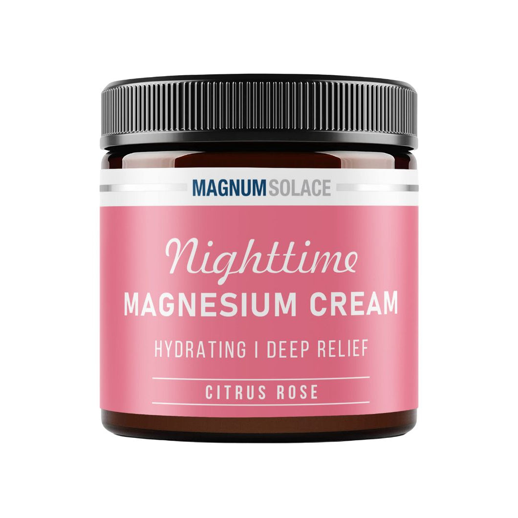 Nighttime Magnesium Cream - Citrus Rose