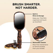 Load image into Gallery viewer, Detangler Hair Brush for Fine Hair - Tortoise
